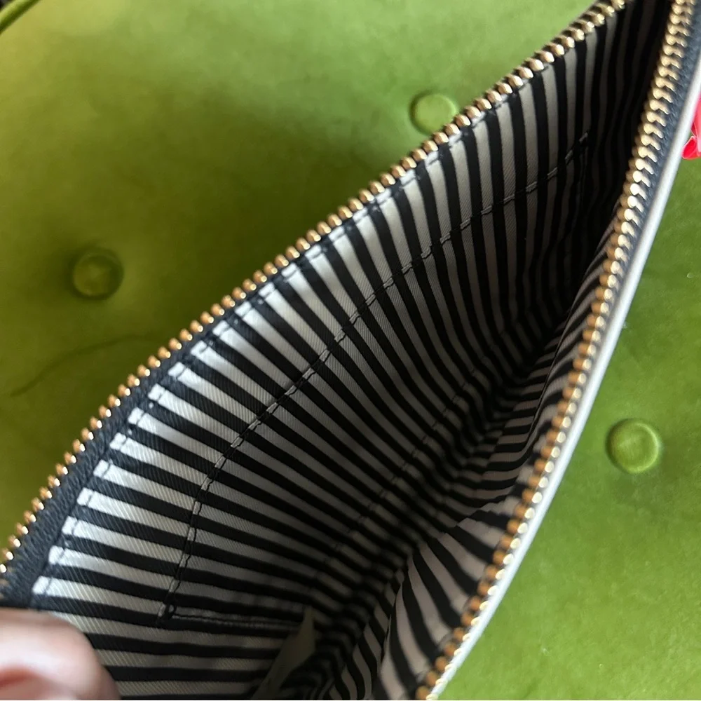 Kate Spade New York Haute Stuff Hot Sauce Clutch/Wristlet with Pepper Charms - Picture 4 of 4